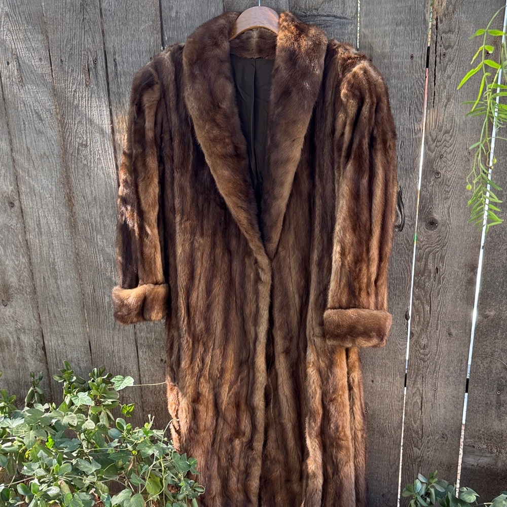 Luxurious Brown Fur Coat